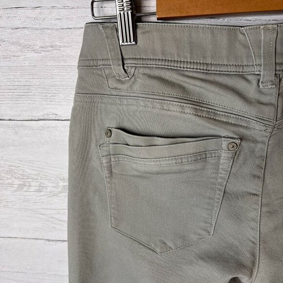 Democracy Jeans Womens Size 4 Gray Ab Technology Denim Stretch Neutral Comfort - Picture 12 of 16